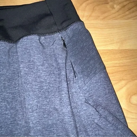 Women's Tyler's Grey & Black Athletic Skirt Skort - Picture 3 of 7